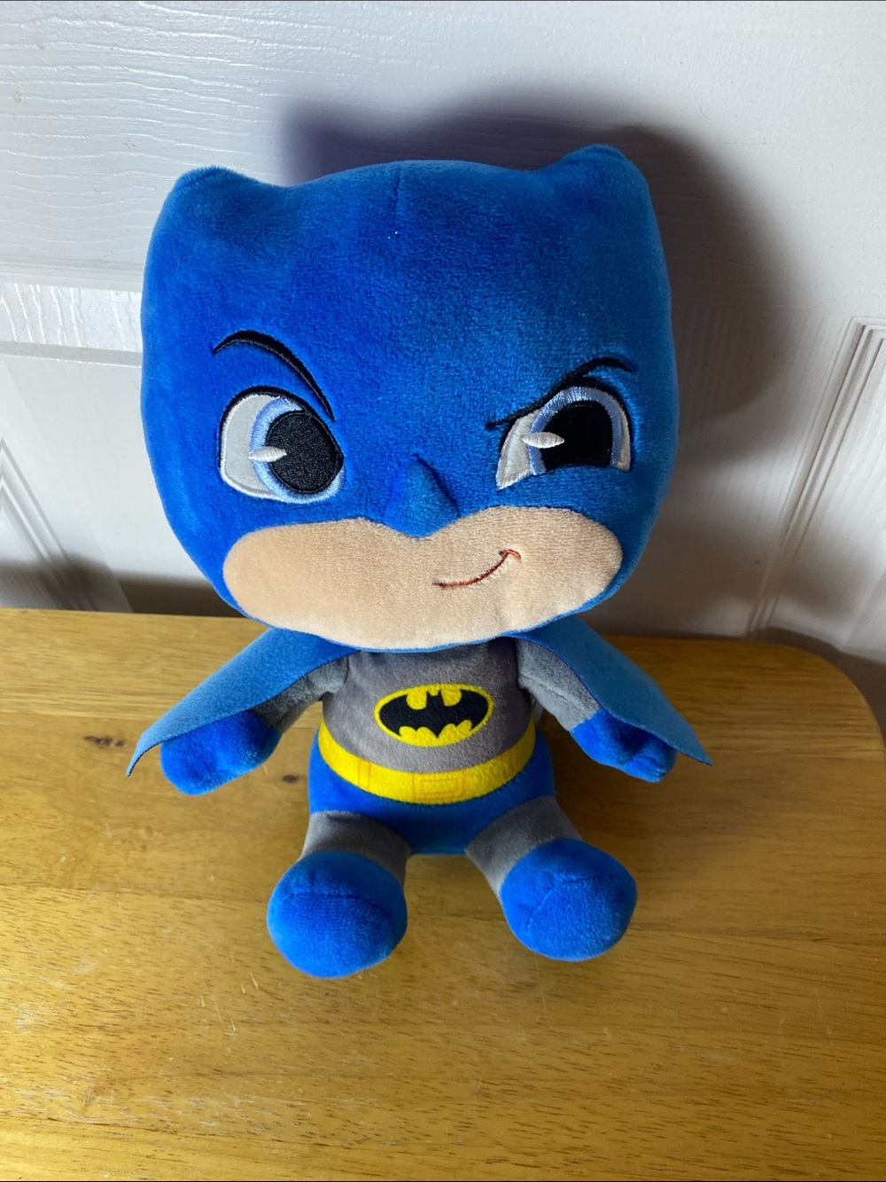 Batman Blue and Gray Plush Superhero Toy